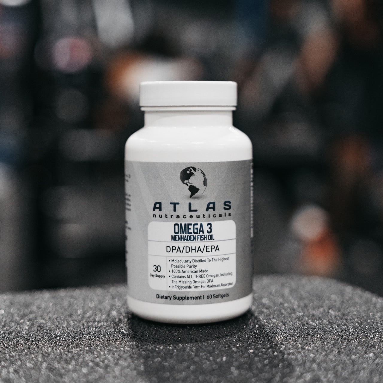 Atlantic Fish Extract Omega-3 Atlantic Menhaden Fish Oil-60 Softgels – Atlas Nutraceuticals